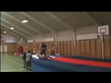Gymnastics accident results in nasty break