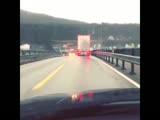 Heavy wind is not good for truck drivers