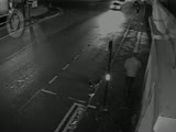 Sickening footage of a man being viciously robbed.