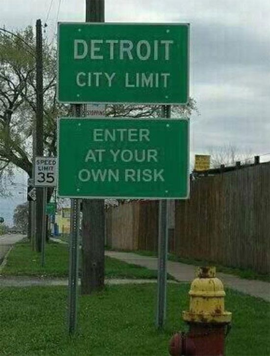 Meanwhile in Detroit ....