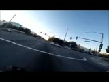 Road Rage Wannabe gangster threatens to