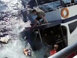 Crazy Video Show Tourist Dive Boat Sinking Fast With Screaming Passengers Trying To Escape