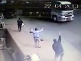 Woman Walks Straight In Front Of A Truck And Gets Crushed To Death