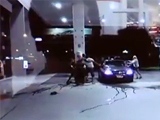 Man Gets Run Over And Has His Legs Crushed At A Gas Station During A Fight