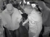 Courageous landlord stabs one of the robbers trying to plunder his pub