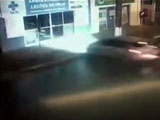 Speeding Car Forgets To Turn And Drives At 100 Mph Into A Pharmacy