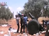 Homemade missile from syria again