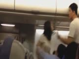 Chinese Couple Get Into A Big Fight With A Big Chinaman While Airborn!