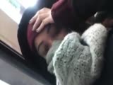 Guy Masterbates On The Subway