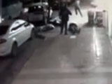 Man is shot multiple times in the back and while lying on the sidewalk