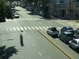Guy Steals A Motorcycle And Gets Killed A Few Minutes Later!