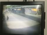 Driver Takes Down Two Scooter Riders