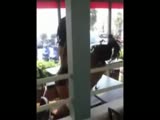 Chicks Fight at a Burger King in Panama City, Florida