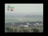 helicopter shot in syria for a change