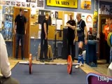 91 Year Old Man Lifts 130 Kilos (286lbs.)