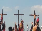 People Being Crucified In The Philipines On Good Friday