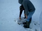 Thermite vs. ice experiment