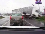Man Almost Killed In Slovakia By An Out Of Control Truck