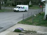 Fedex Driver Having A Bad Day