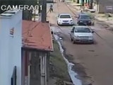 Instant Death - Drive By Shooting Captured On CCTV