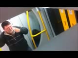 CityRail Crack Head Goes Off