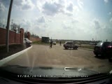 A Driver Fails To Give Way For The Very Last Time