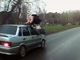 Driver Wants To See Up Girls Skirt