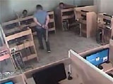 Man Beaten Into Convulsions With A Wooden Club In The Internet Cafe