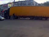 Pedestrian Killed By Big Ass Truck Trying To Cross The Road