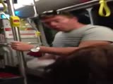 Drunk Racist Goes off