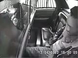Sneaky Criminal in back seat