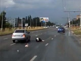 Fatal Hit On A Pedestrian Crossing Ragdolls Unlucky Guy