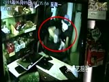 Chinese thugs smashed internet cafe