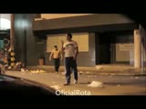 Drunk gets hit by police car and arrested