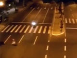 England Fan Gets Run Down By A Biker In Brazil