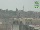 Armoured Bulldozer Targeted By ATGM