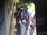 Shop clerk shots robber dead