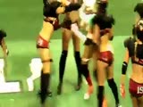 Ugly Incident IN The Lingerie Football League - Woman Punches Man