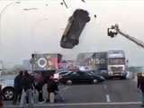 Stunt On The Set Of A Film Goes Terribly Wrong