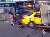 Out Of Control Bus Mows Bystanders Down Waiting For A Bus