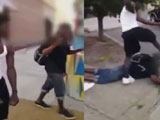 Thugs Follow Stranger And Sucker Punch Him In Knockout Game Attack