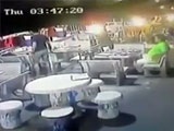 An Argument At A Restaurant Escalates Quickly In A Western Alike Gunfight