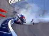 Spectacular Crash Rookie Mikhail Aleshin In Serious Condition After Indy Car Crash.