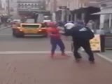 Spider-Man Beats Down a Thief in Dublin Who Tried to Take His Cash