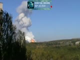 Donetsk chemical plant explodes
