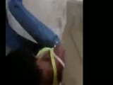 Black Guy Beaten by a Women