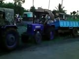 Hilarious Tractor Pull Fail India