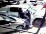 Car Owner Is Crushed Against His Own Vehicle Trying To Stop A Robbery