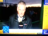 News Reporter Gets Attacked With A Purple Dildo!