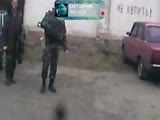 Ukrainian Rebels Ambushed by Military - Dash Cam
